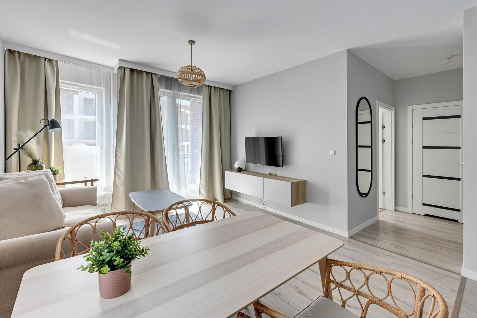 Flatbook - City Center Apartments Bastion Walowa 格但斯克 外观 照片
